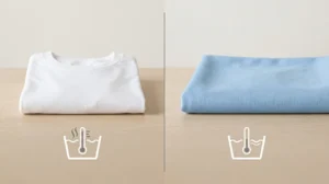 Fabric-specific guidelines for removing oil stains from cotton, wool, and synthetic clothes.