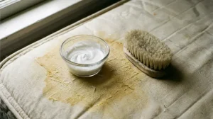 hydrogen peroxide paste for yellow mattress stains